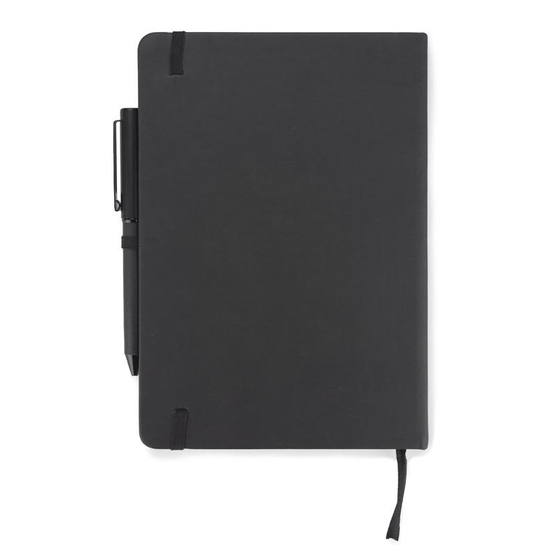 Set agendă cu pix ZENIX Negru