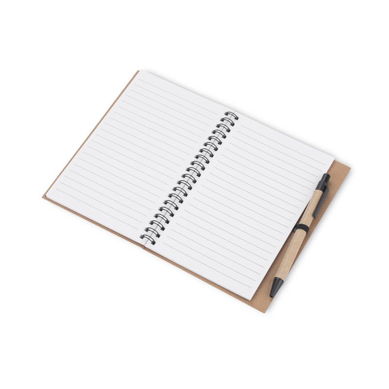 Agendă cu pix SERENO Negru