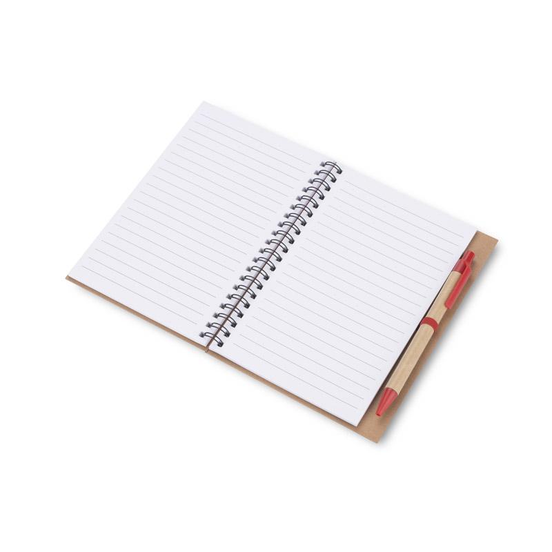 Agendă cu pix SERENO Roșu