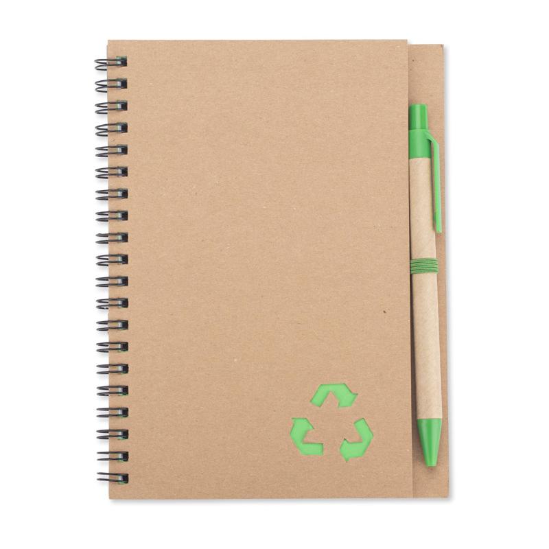 Agendă cu pix SERENO Verde