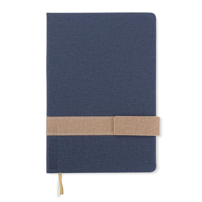 Notes cu închizătoare A5 ELITE Bleumarin