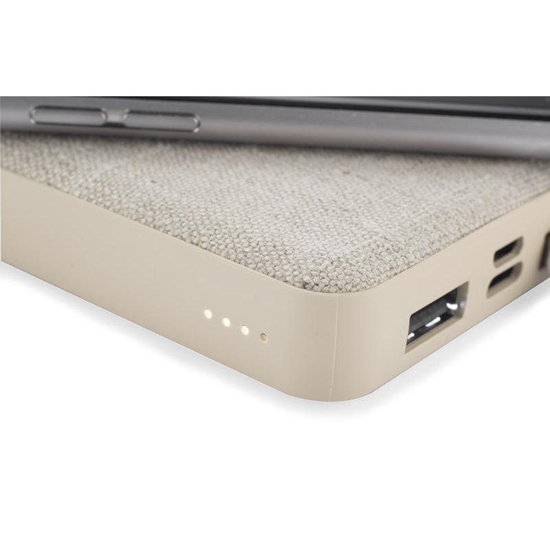 Power bank rPET REPPO 1000 mAh Natural