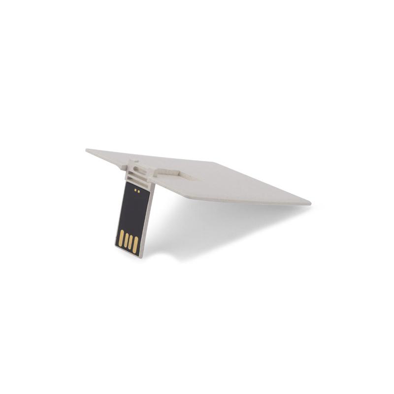 Stick USB eco KARTA 64 GB Alb