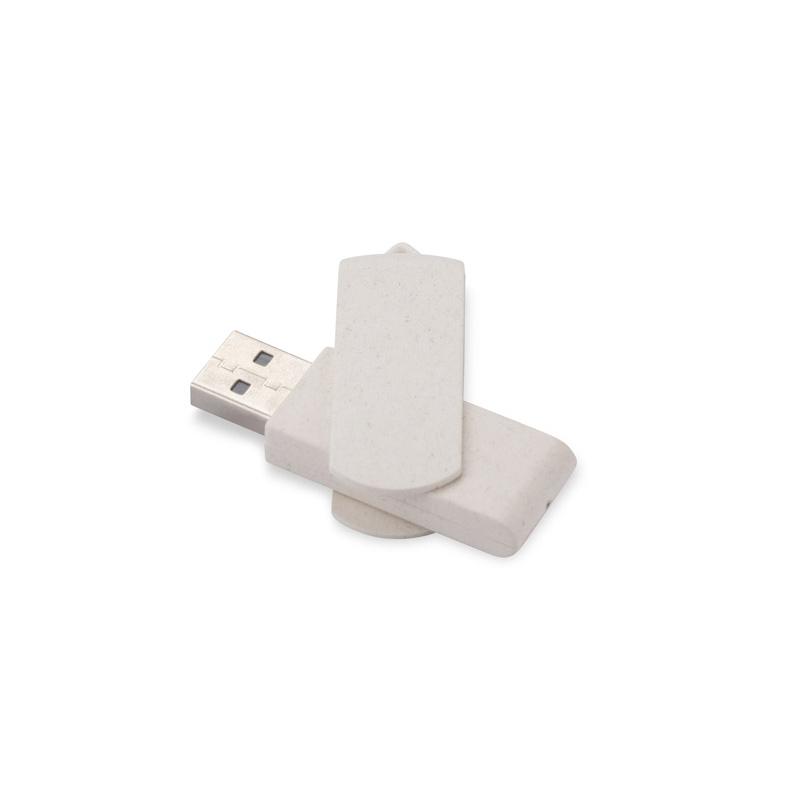 Stick USB eco TWIST 32 GB Natural
