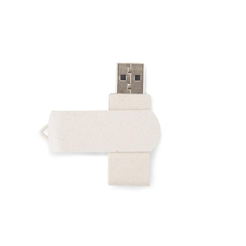 Stick USB eco TWIST 32 GB Natural