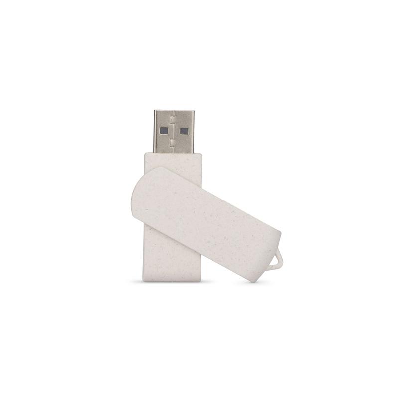 Stick USB eco TWIST 32 GB Natural