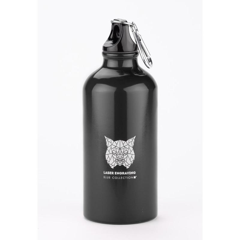 Sticlă din aluminiu TREKO 500 ml Negru