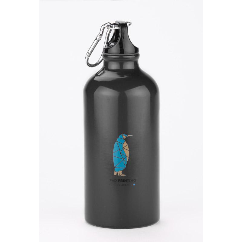 Sticlă din aluminiu TREKO 500 ml Negru