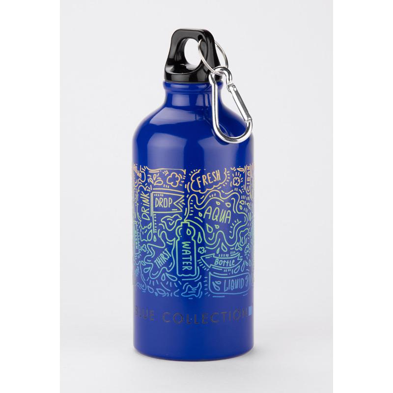 Sticlă din aluminiu TREKO 500 ml Albastru