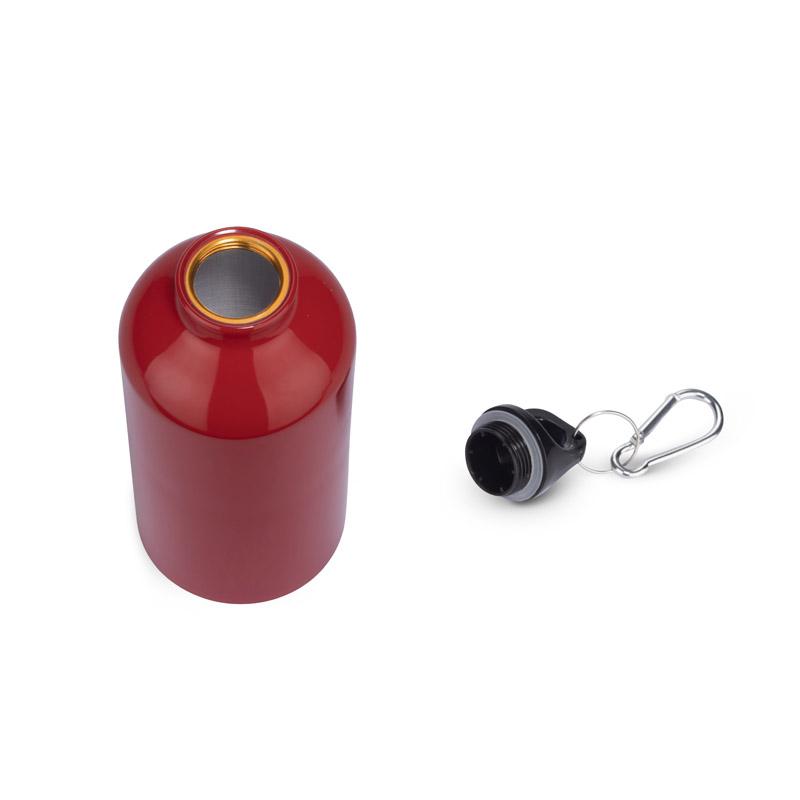 Sticlă din aluminiu TREKO 500 ml Roșu