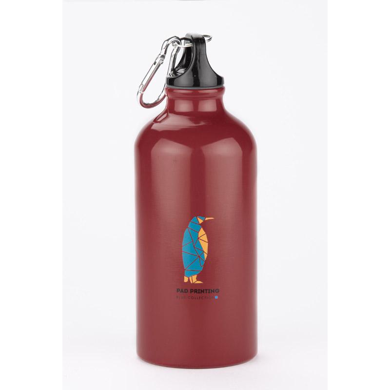 Sticlă din aluminiu TREKO 500 ml Roșu