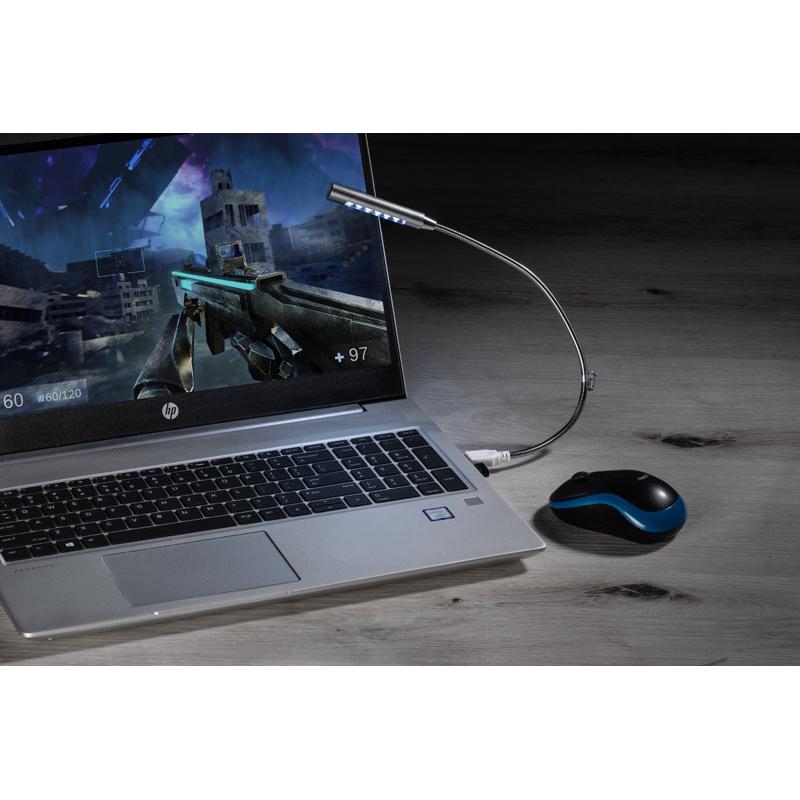 Lanternă USB PROBE Argintiu