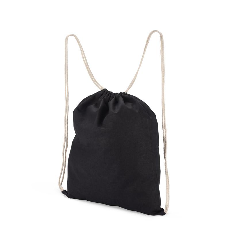 Rucsac din bumbac WOLITE COLOR Negru