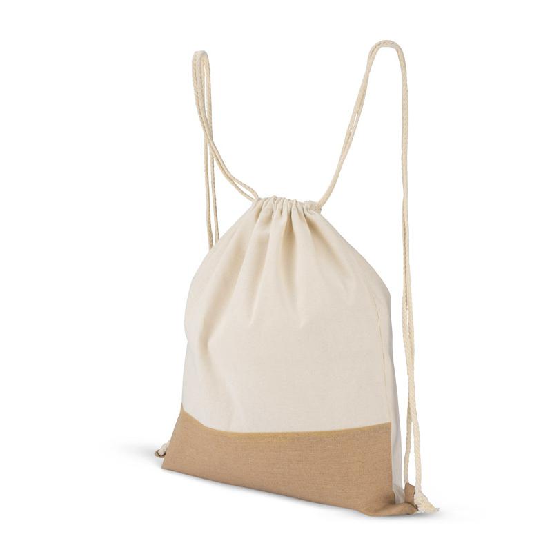Rucsac din bumbac JUTIK Natural