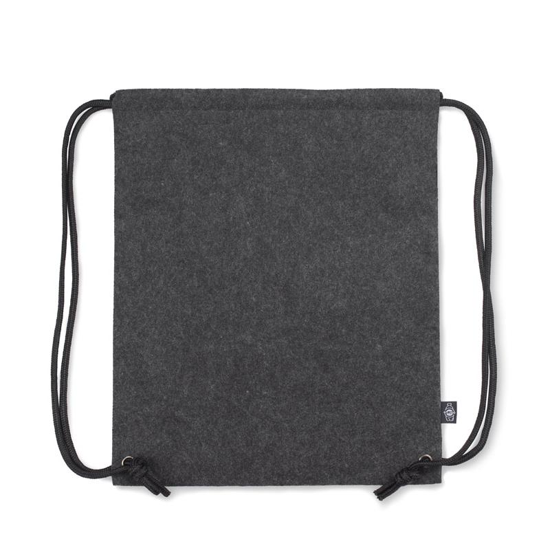 Rucsac din pâslă rPET DENGY Gri carbon