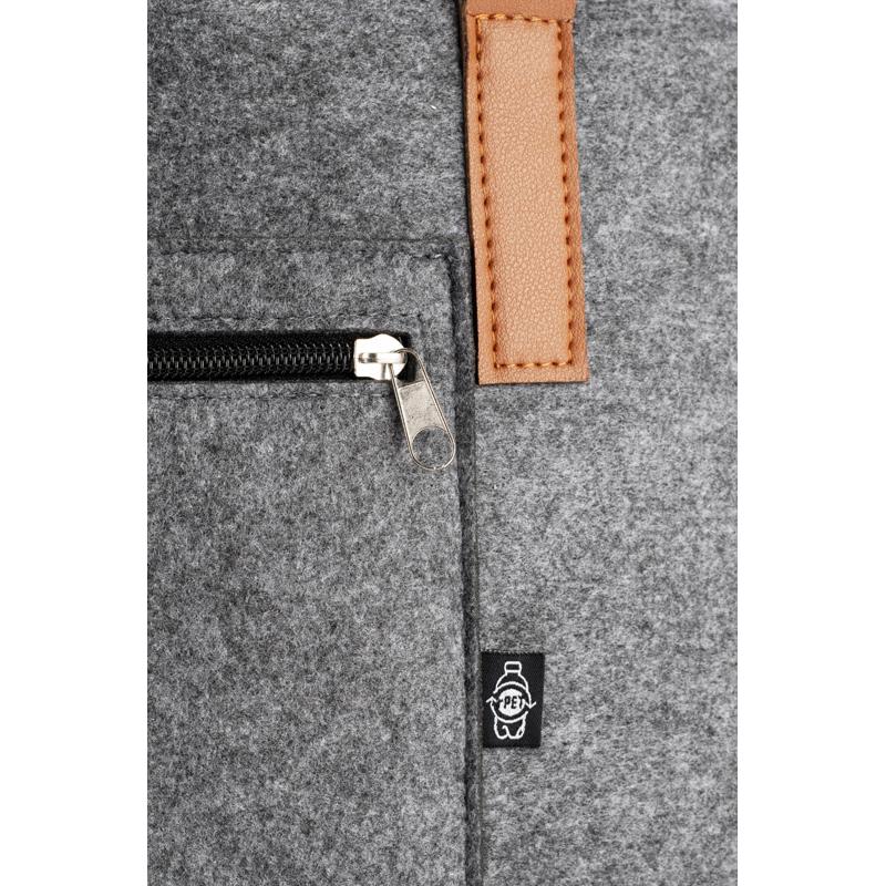 Geanță din pâslă rPET FELT2GO Gri