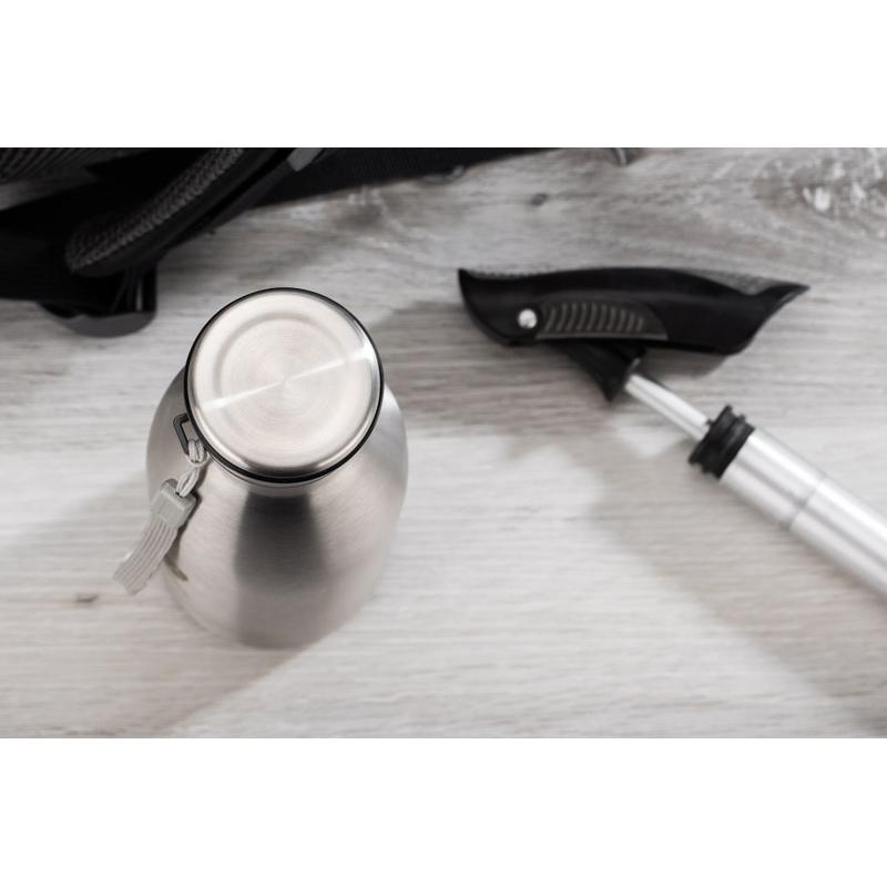 Sticlă din oțel inoxidabil KONRA 600 ml Argintiu