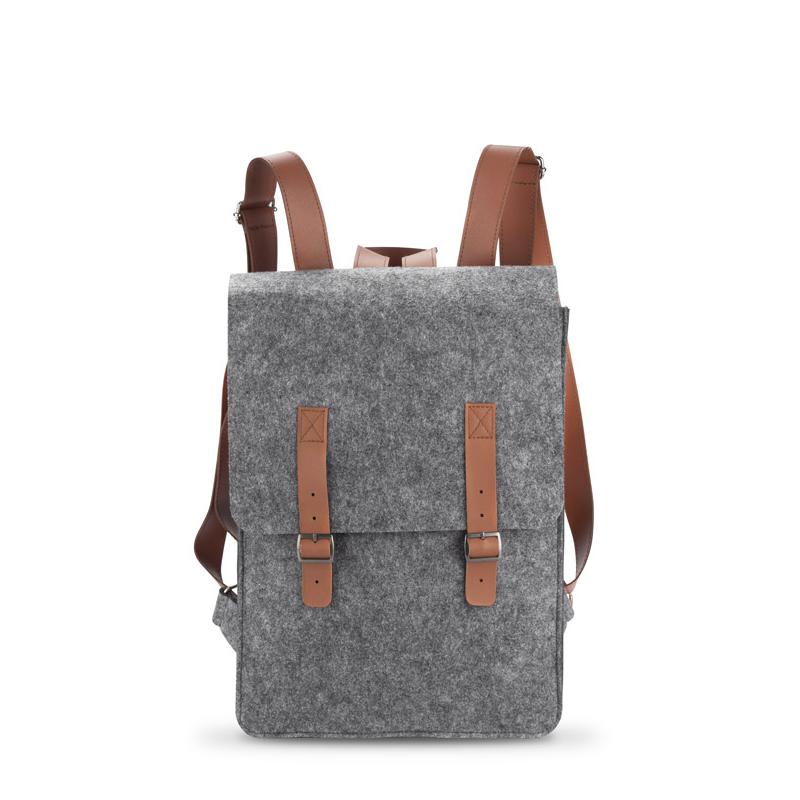 Felt backpack rPET FELT2GO Gri