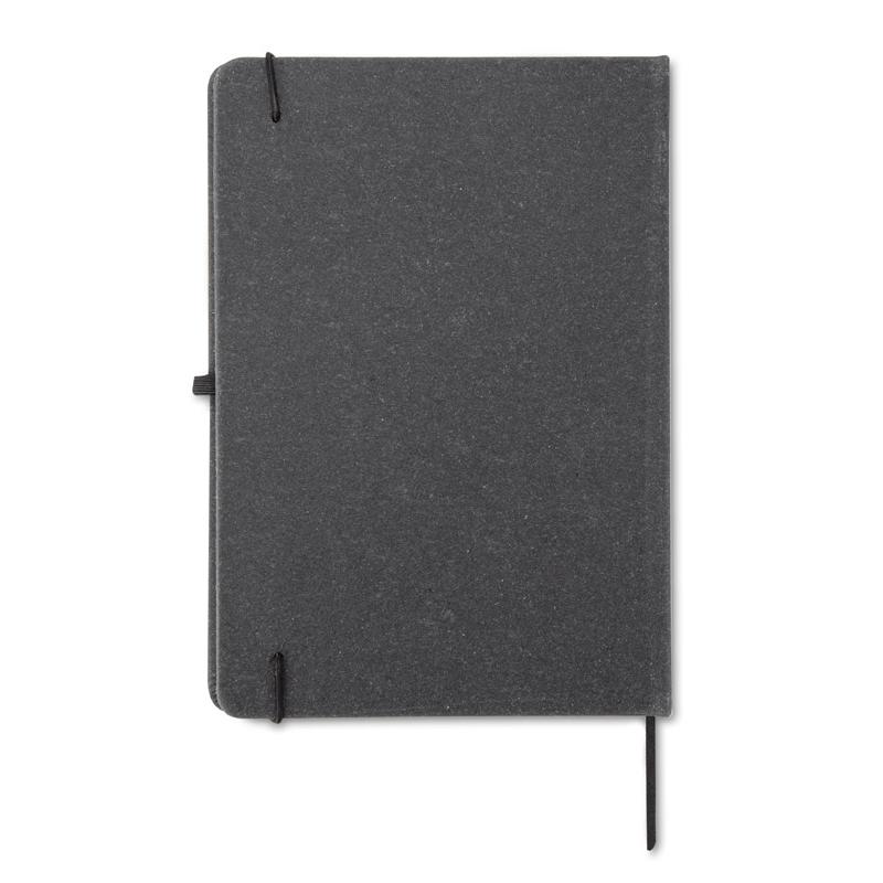 Agendă din PU reciclat GLITZO A5 Negru