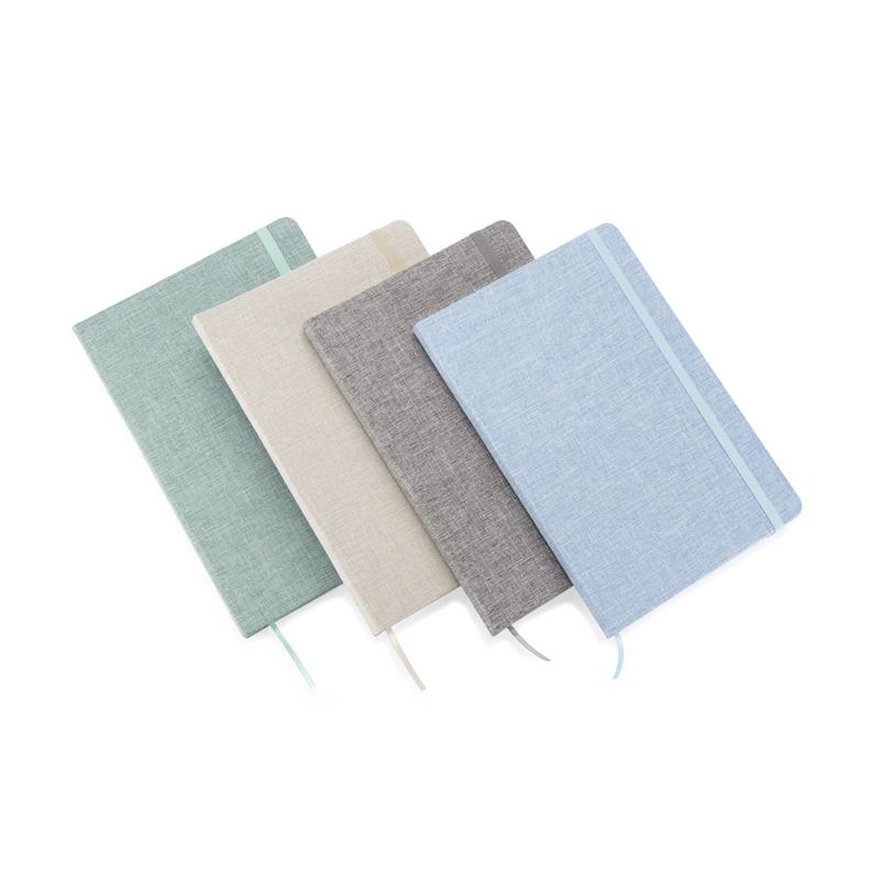 Agendă din bumbac reciclat BIVELLO A5 Natural