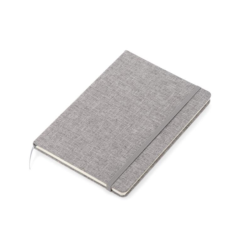 Agendă din bumbac reciclat BIVELLO A5 Gri