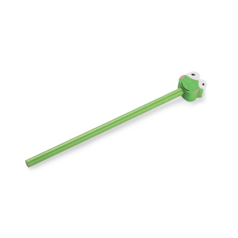 Creion cu radieră FUNNI MIX - Broscuță Verde