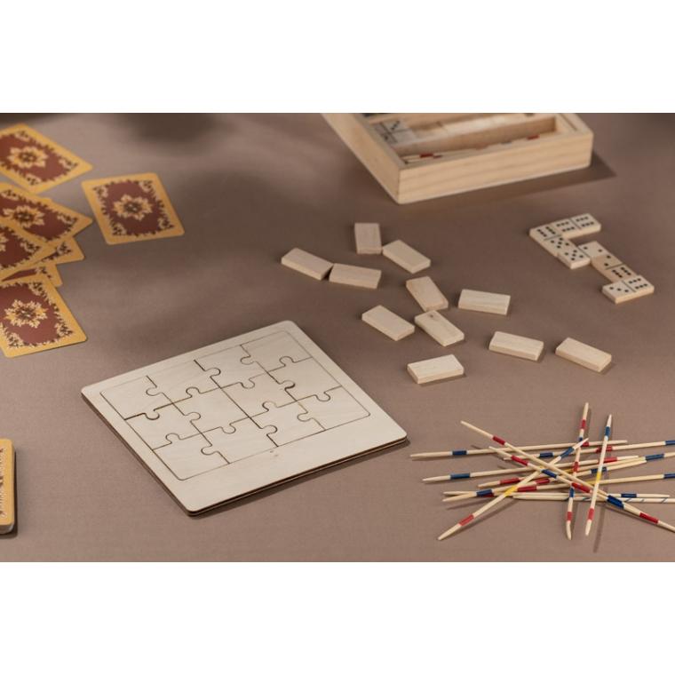 Puzzle din lemn WOODSY Natural