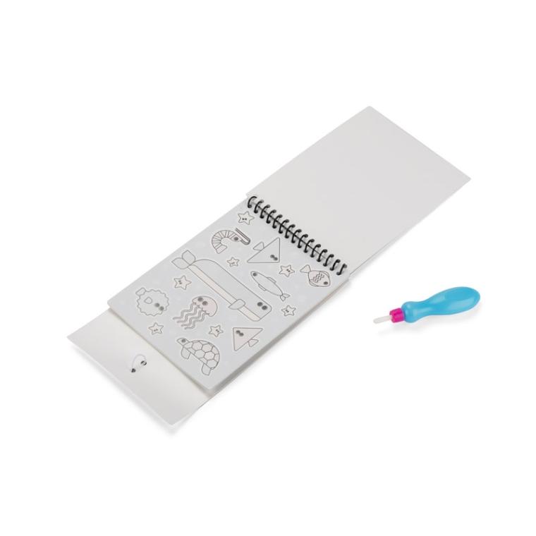 Carte de colorat cu apă KIDDO Multicolor