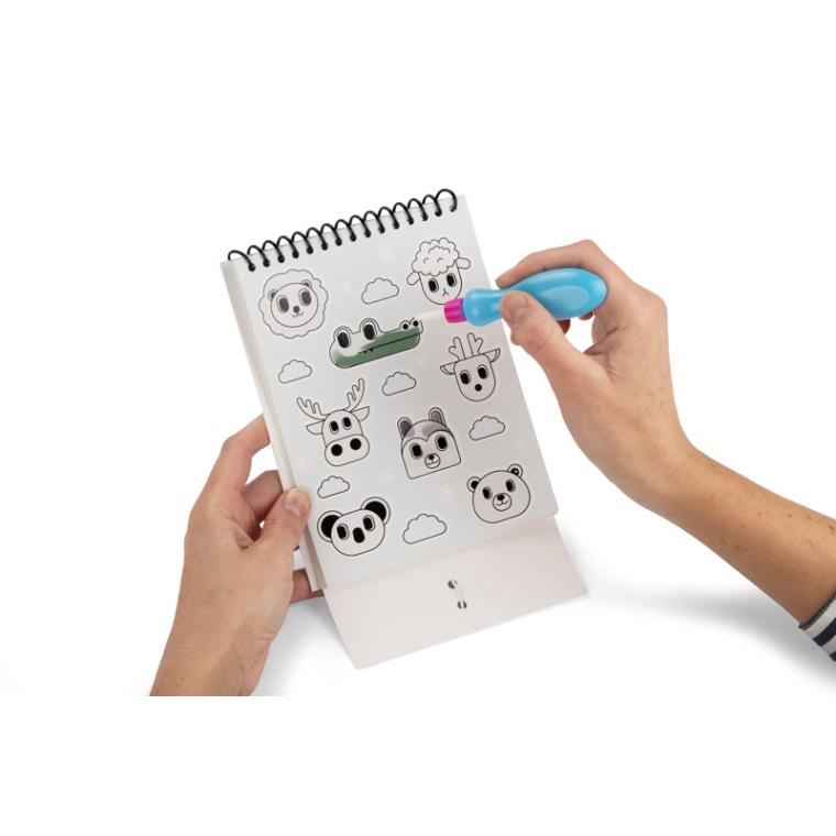 Carte de colorat cu apă KIDDO Multicolor