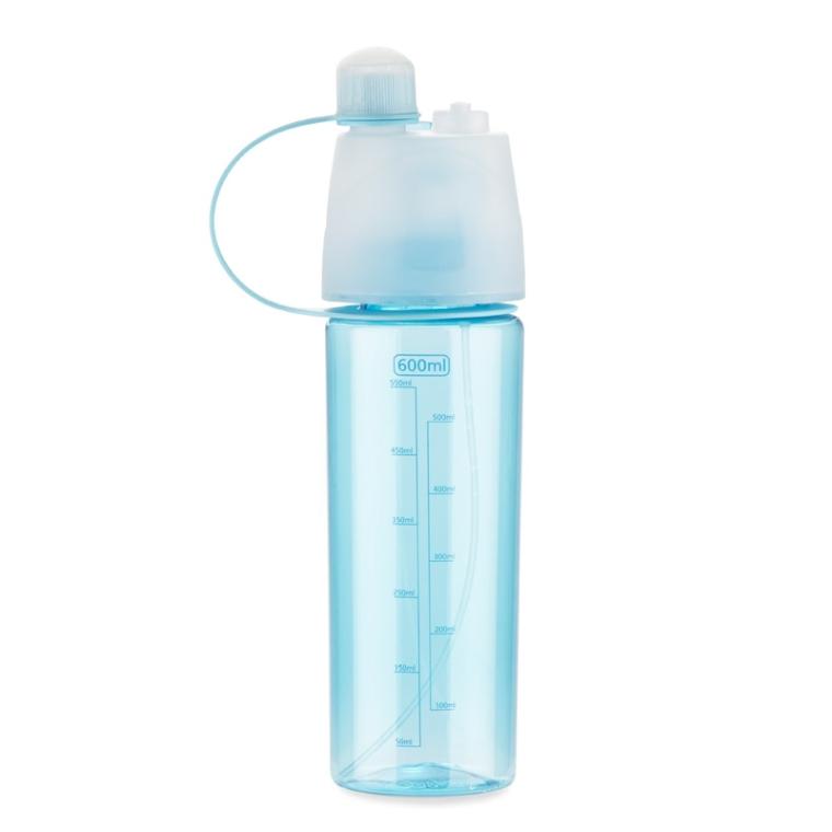 Sticlă cu pulverizator SPRAY 600 ml Albastru