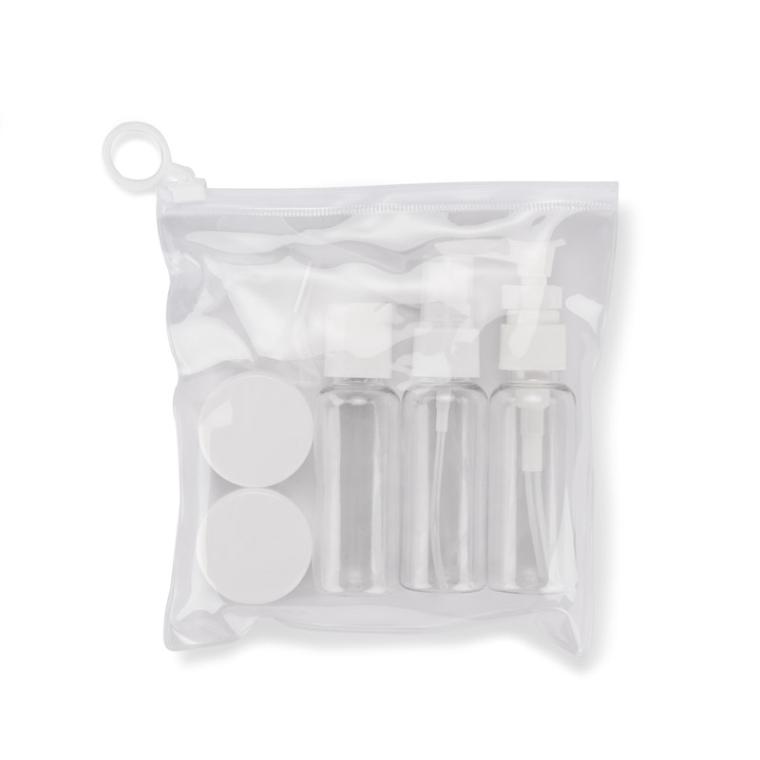 Set sticle de voiaj AIRO Alb