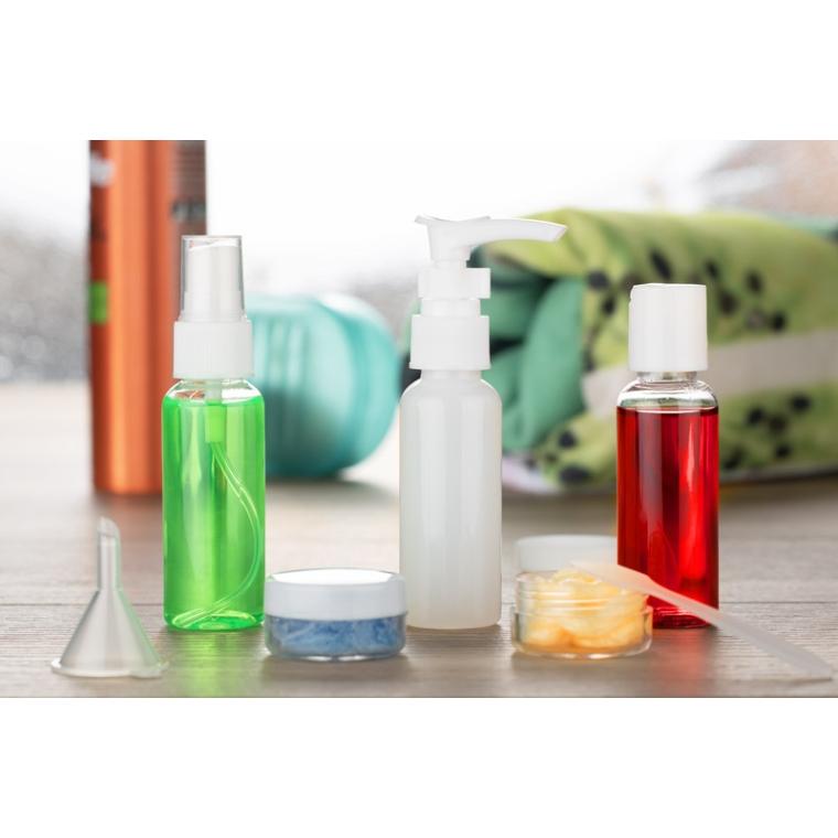 Set sticle de voiaj AIRO Alb