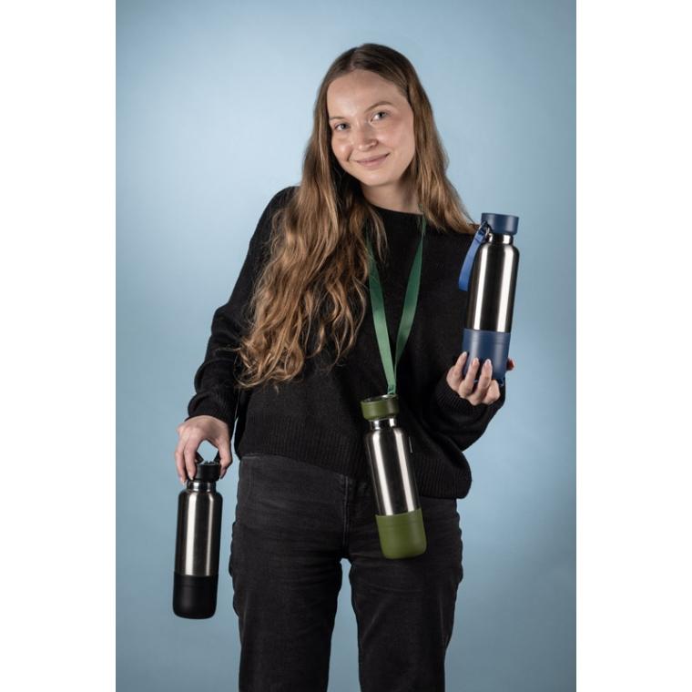 Sticlă termică cu curea RON 500 ml Oliv