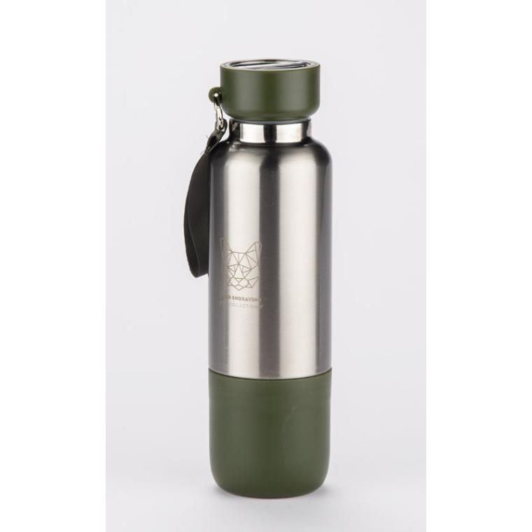 Sticlă termică cu curea RON 500 ml Oliv