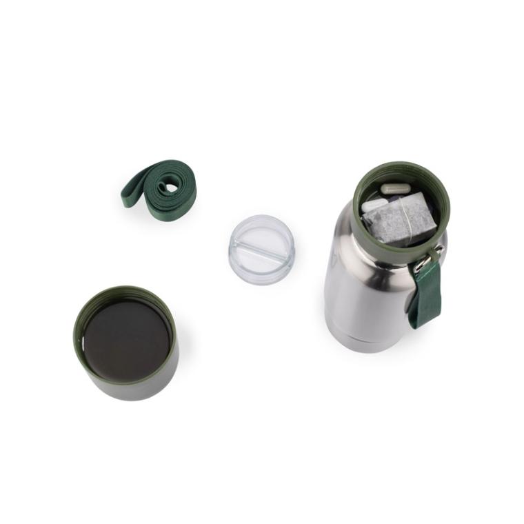 Sticlă termică cu curea RON 500 ml Oliv