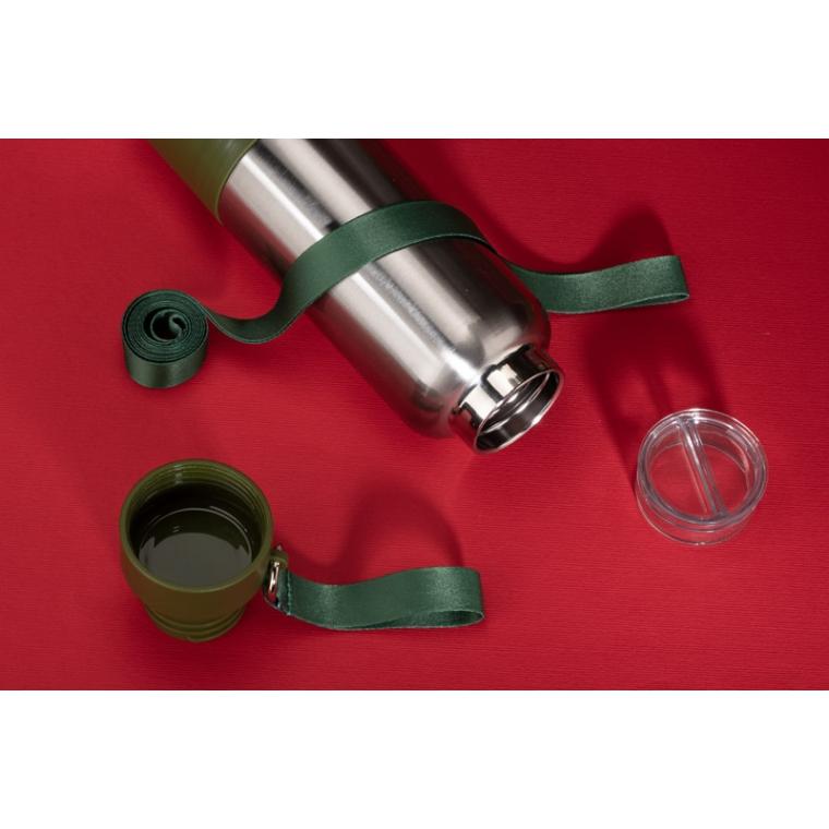 Sticlă termică cu curea RON 500 ml Oliv
