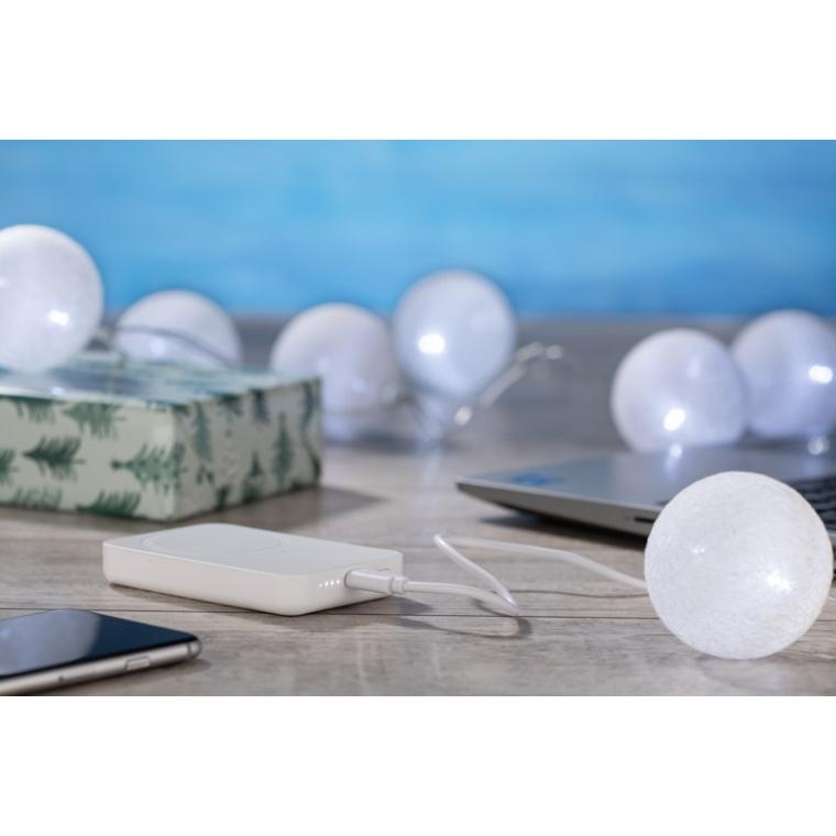 Powerbank PRESTI 5000 mAh 18W Alb