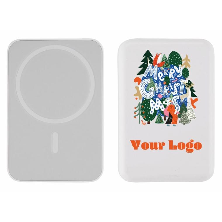 Powerbank PRESTI 5000 mAh 18W Alb