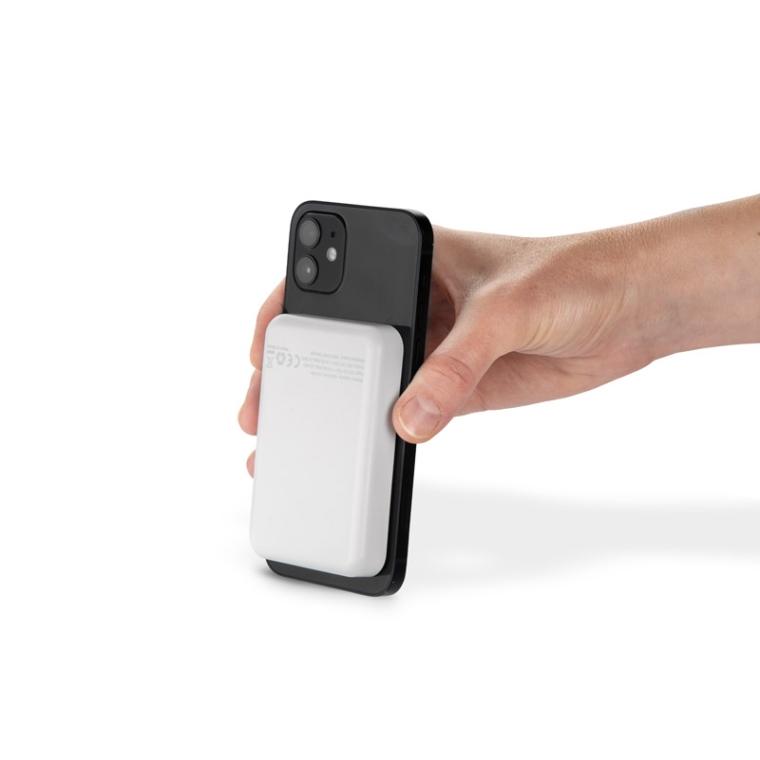 Powerbank PRESTI 5000 mAh 18W Alb