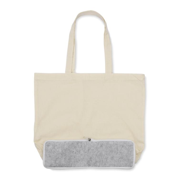 Geantă de cumpărături pliabilă FLIN 120 g Gri
