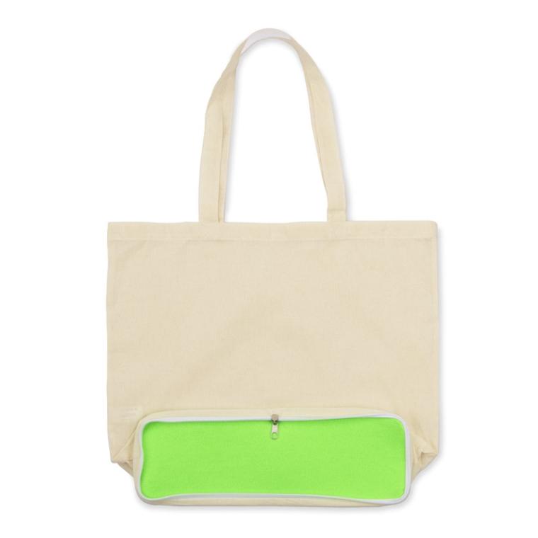 Geantă de cumpărături pliabilă FLIN 120 g Verde deschis