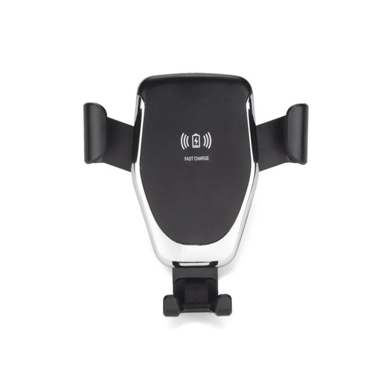 Suport auto pentru telefon cu încărcare wireless GARI 15W USB-C Negru