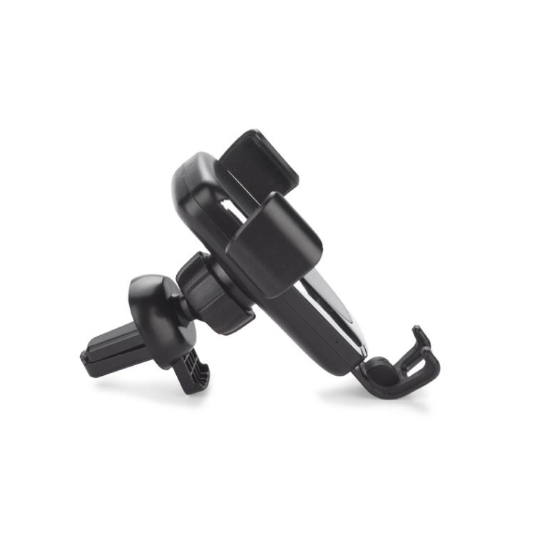 Suport auto pentru telefon cu încărcare wireless GARI 15W USB-C Negru
