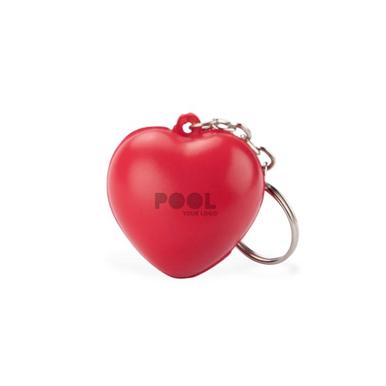 Breloc antistres LOVE Roșu