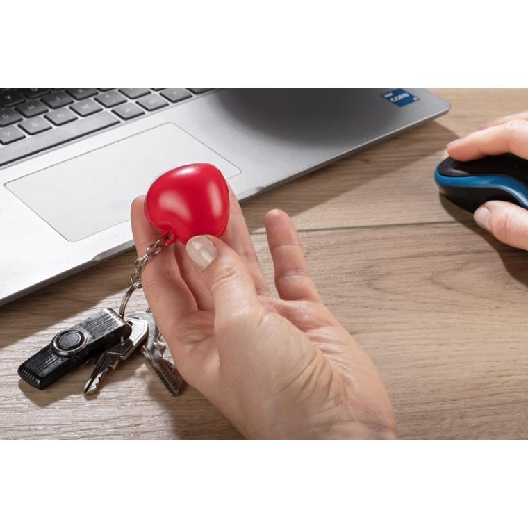 Breloc antistres LOVE Roșu