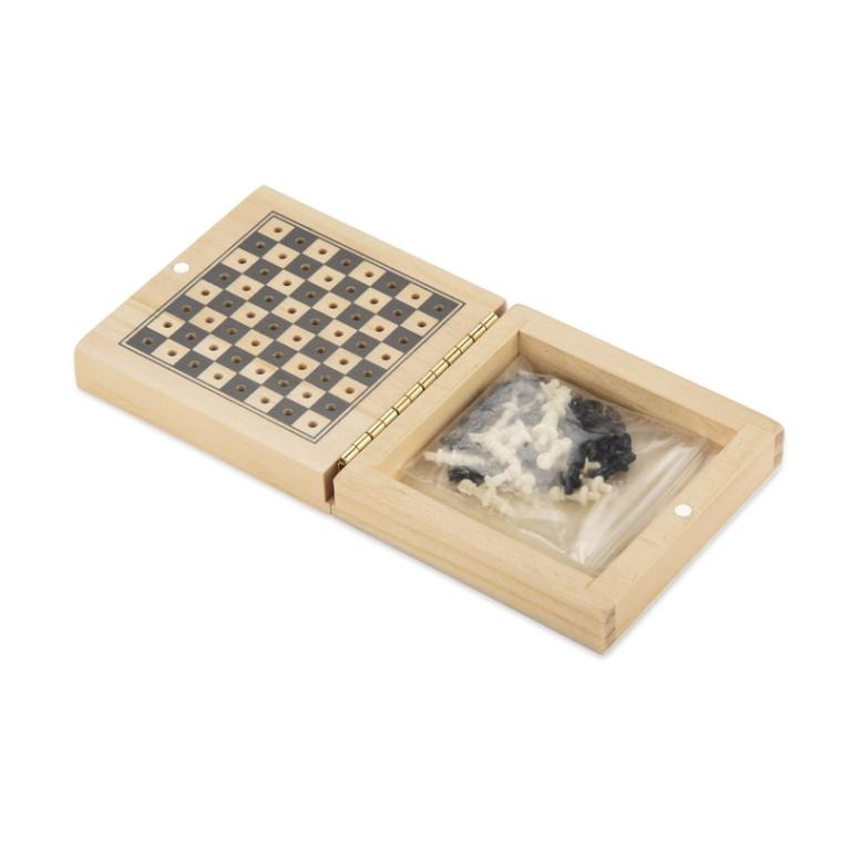 Set de șah din lemn ILDE Natural