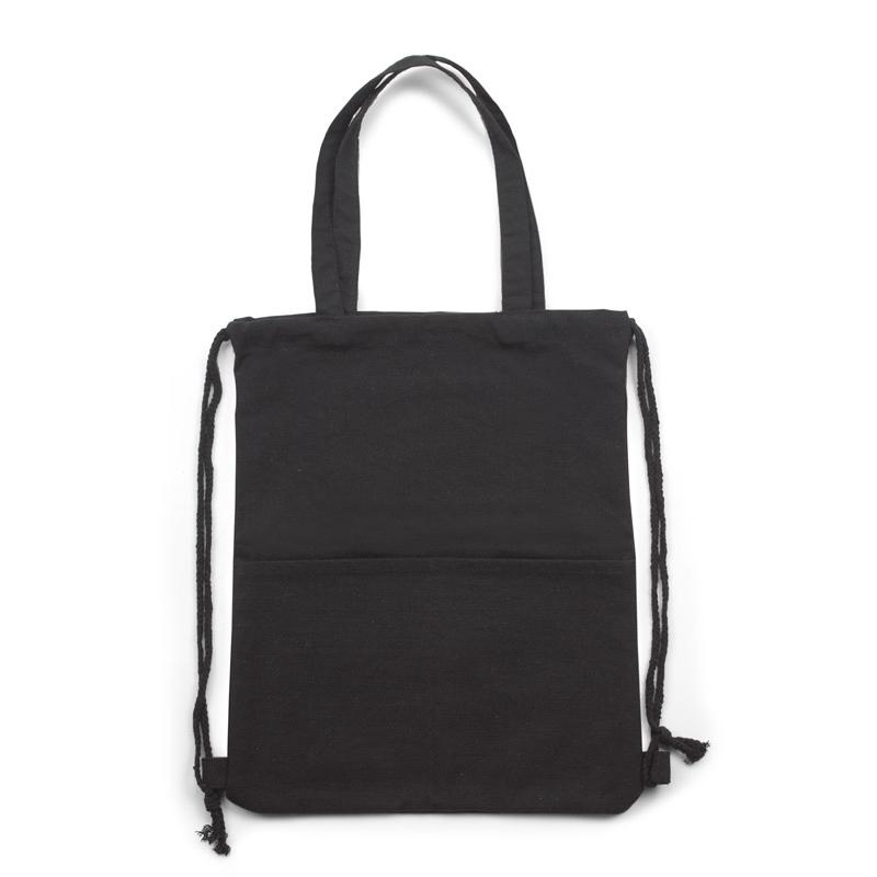Sac cu șnur Pamuk Negru