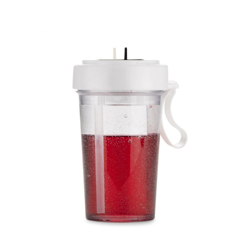 Cană cu două compartimente Dui 420 ml Alb