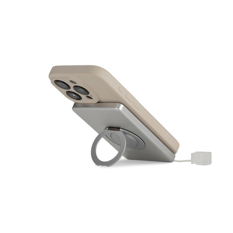 Baterie externă Zyntra 5000 mAh 20W Argintiu