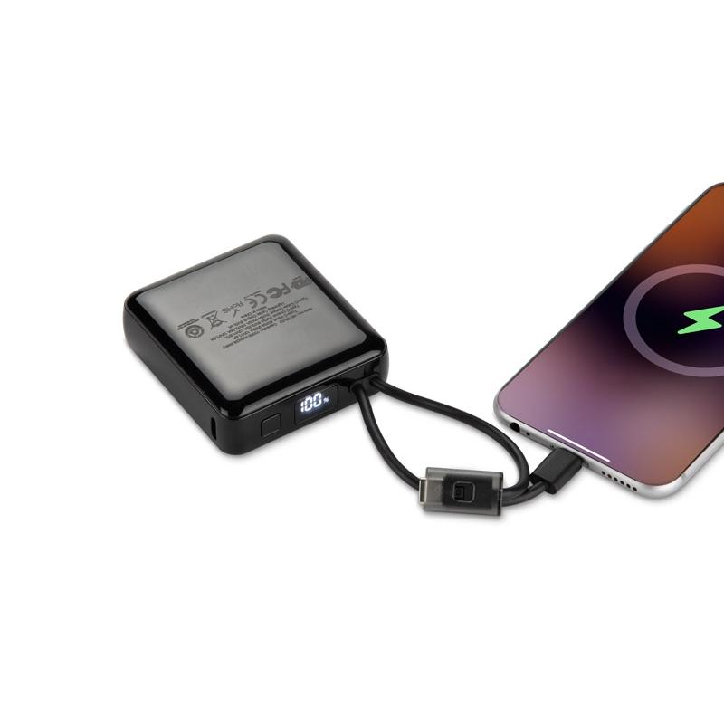 Baterie externă Lumero 10000 mAh 22,5W Negru